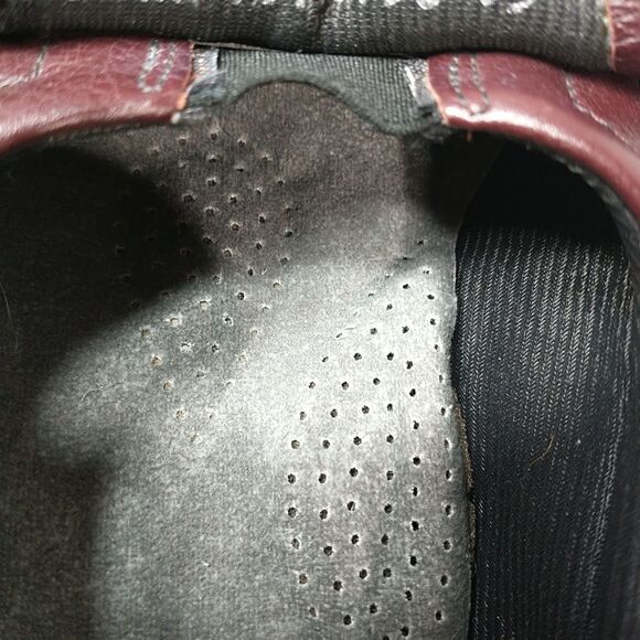 SAS Woman's SZ 7.5 WW Burgundy Leather Loafer Moccasin Tripad Comfort . - Picture 5 of 9